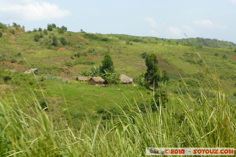 Route Bukavu/Uvira - Les escarpements
