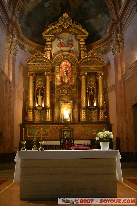 Gualeguaychu - Plaza San Martin - Eglise
