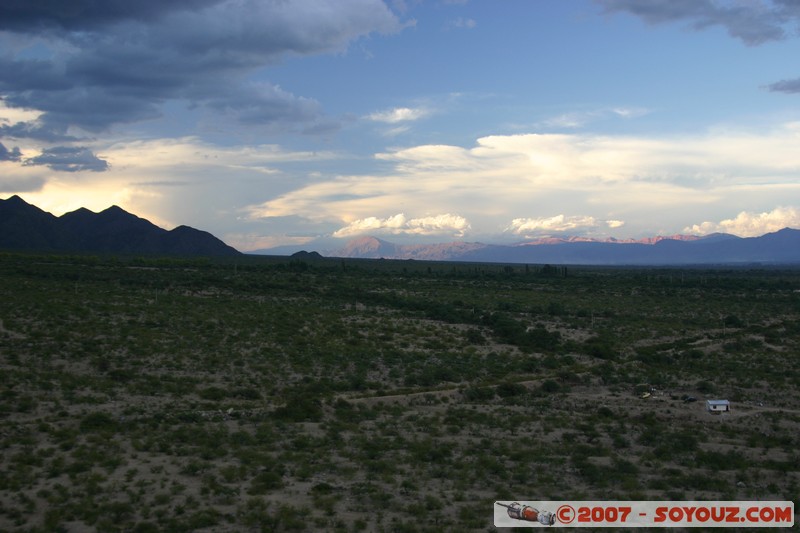 Cafayate - depuis le mirador Cerro Santa Teresita
