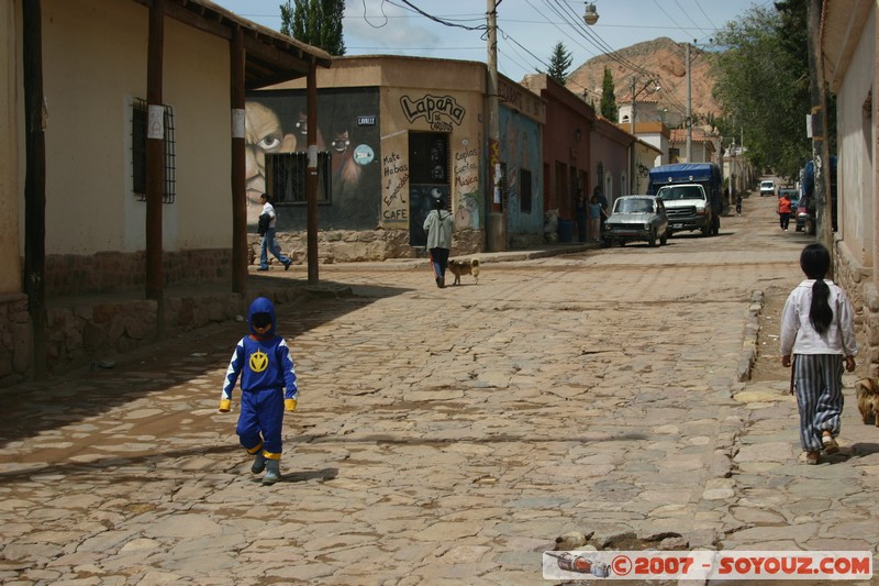 Tilcara - un super-heros en ballade
