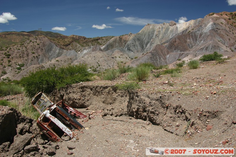 El Canon de Tupiza
épave de voiture
