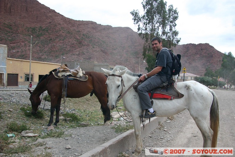 Tupiza - moi à cheval
