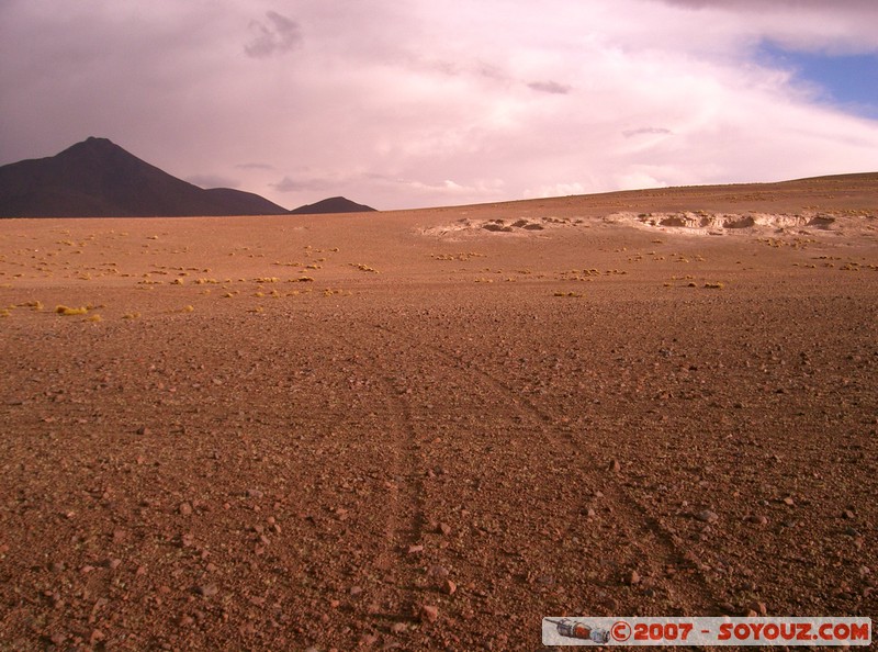 en direction du Cerro Pabellon 
