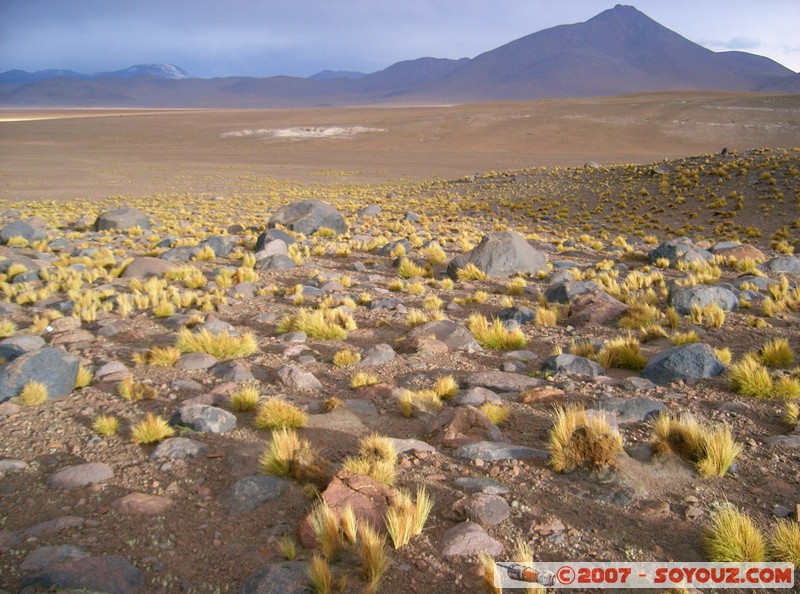 en direction du Cerro Pabellon 
