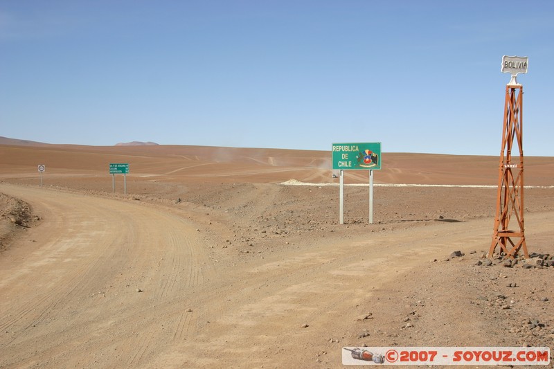 Frontière Bolivie - Chili
