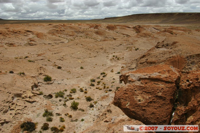 zone du volcan Ollague

