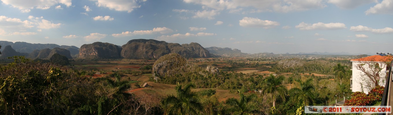Valle de Vinales - Mirador de los Jazmines - panorama
Mots-clés: panorama patrimoine unesco