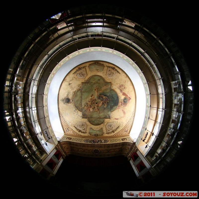 Cienfuegos - Teatro Thomas Ferry
Mots-clés: Cienfuegos CUB Cuba geo:lat=22.14700105 geo:lon=-80.45321892 geotagged patrimoine unesco Theatre Fish eye