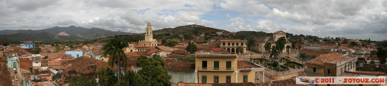 Trinidad - Panorama desde el museo Municipal de Historia
Mots-clés: Sancti Sp&Atilde;&shy;ritus Trinidad patrimoine unesco Colonial Espagnol panorama