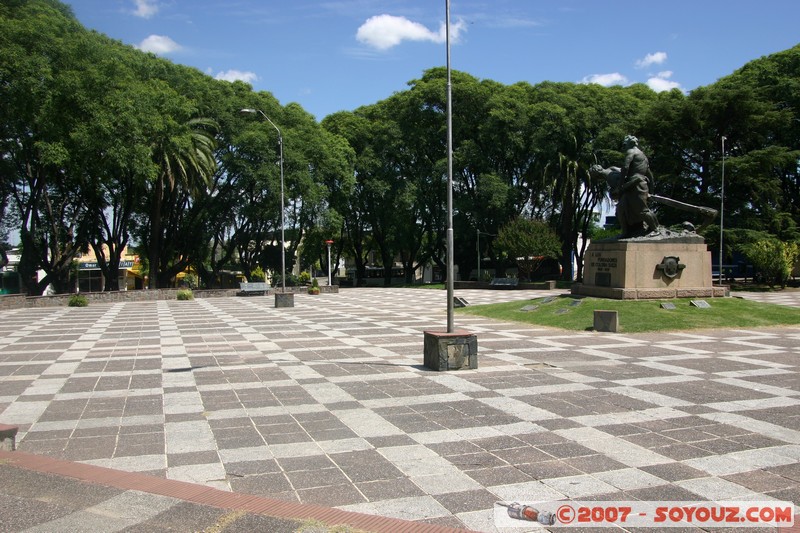 Nueva Helvecia - place centrale
