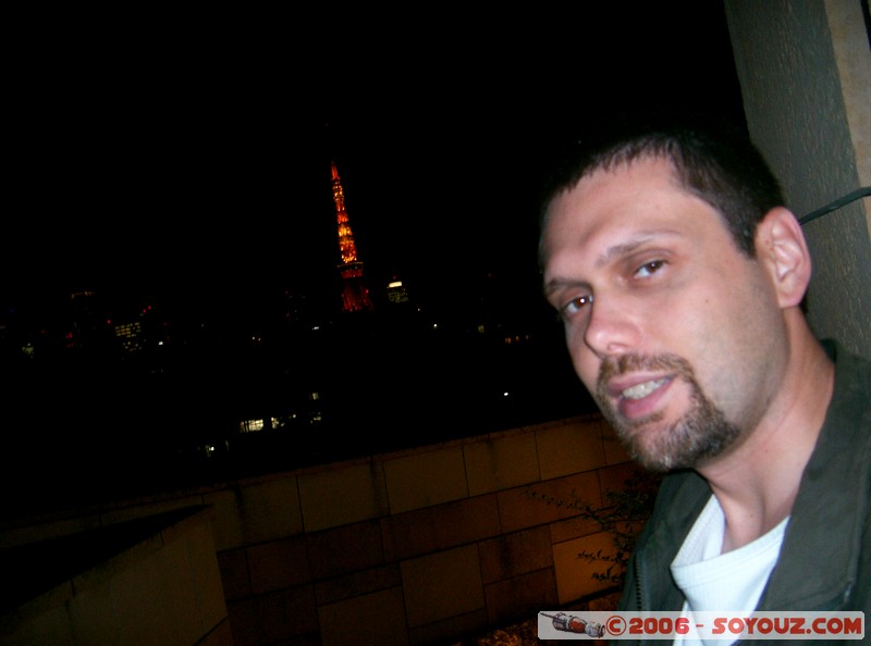 Roppongi Hills - moi et la Tokyo tower
