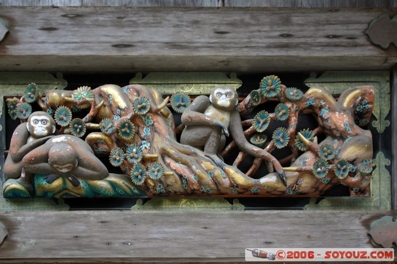 Toshogu Shrine - Les 3 singes

