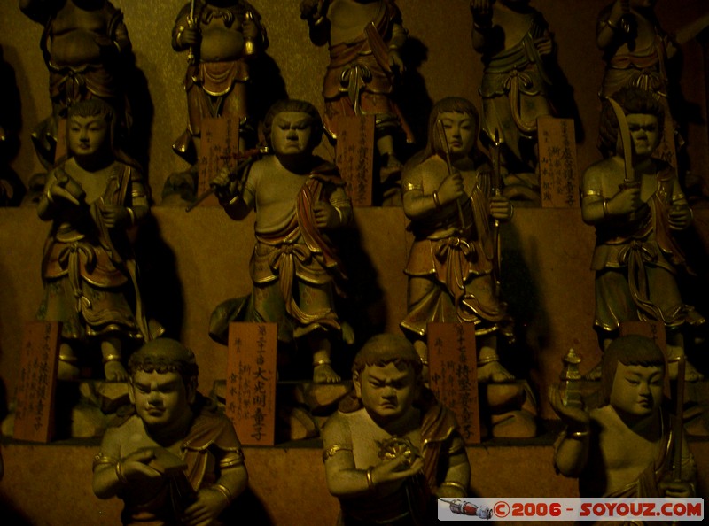Daisho-in Temple - 1000 Fudo Images
