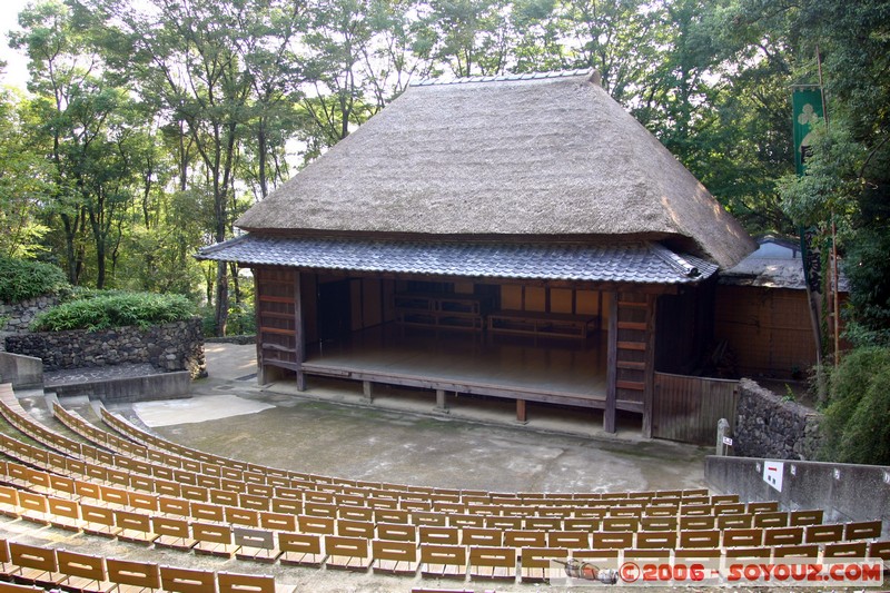 Architecture japonaise - Theatre de Kabuki des paysans de Shodoshima
