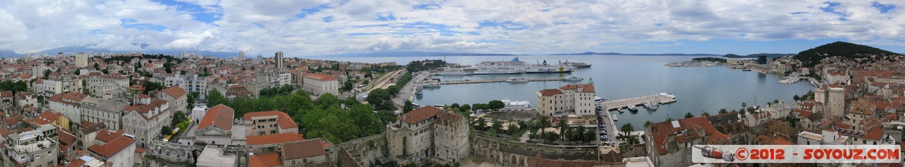 Split - Palace of Diocletian - Panorama from Cathedral of St. Domnius
Mots-clés: Croatie geo:lat=43.50808456 geo:lon=16.44031915 geotagged HRV Split Splitsko-Dalmatinska patrimoine unesco Palace of Diocletian Cathedral of St. Domnius panorama