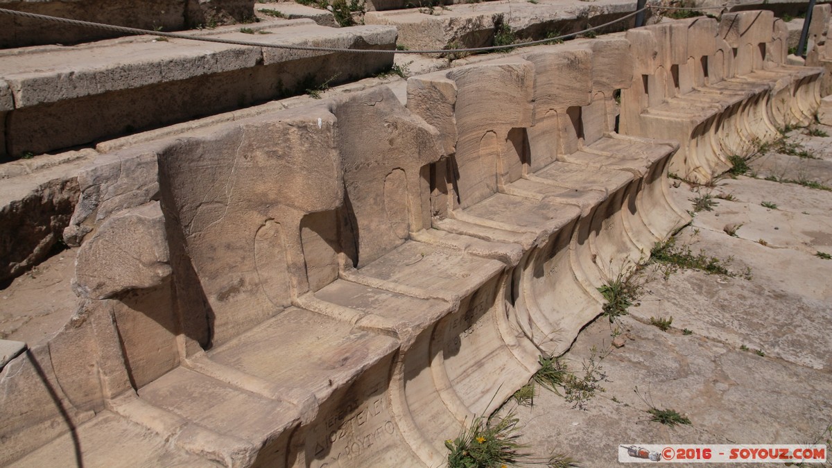 Athens - The Acropolis - Theatre of Dionysus
Mots-clés: Anafi&oacute;tika Athina Proastia GRC Gr&egrave;ce Athens Athenes Attica The Acropolis patrimoine unesco Ruines grec Theatre of Dionysus