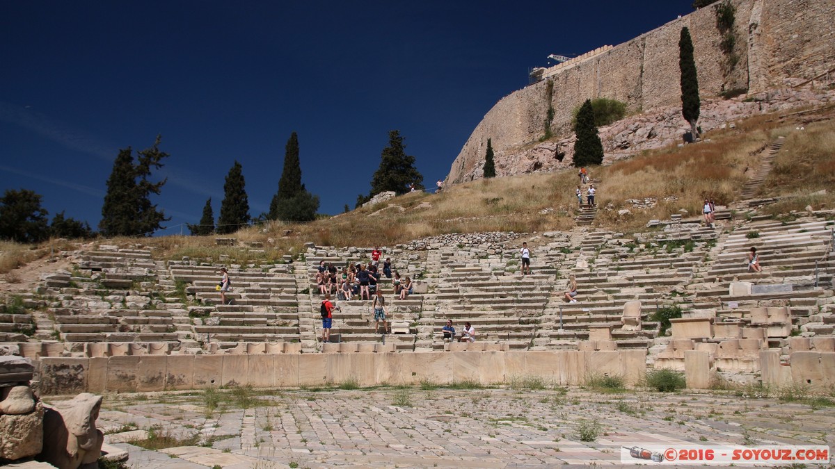 Athens - The Acropolis - Theatre of Dionysus
Mots-clés: Anafi&oacute;tika Athina Proastia GRC Gr&egrave;ce Athens Athenes Attica The Acropolis patrimoine unesco Ruines grec Theatre of Dionysus