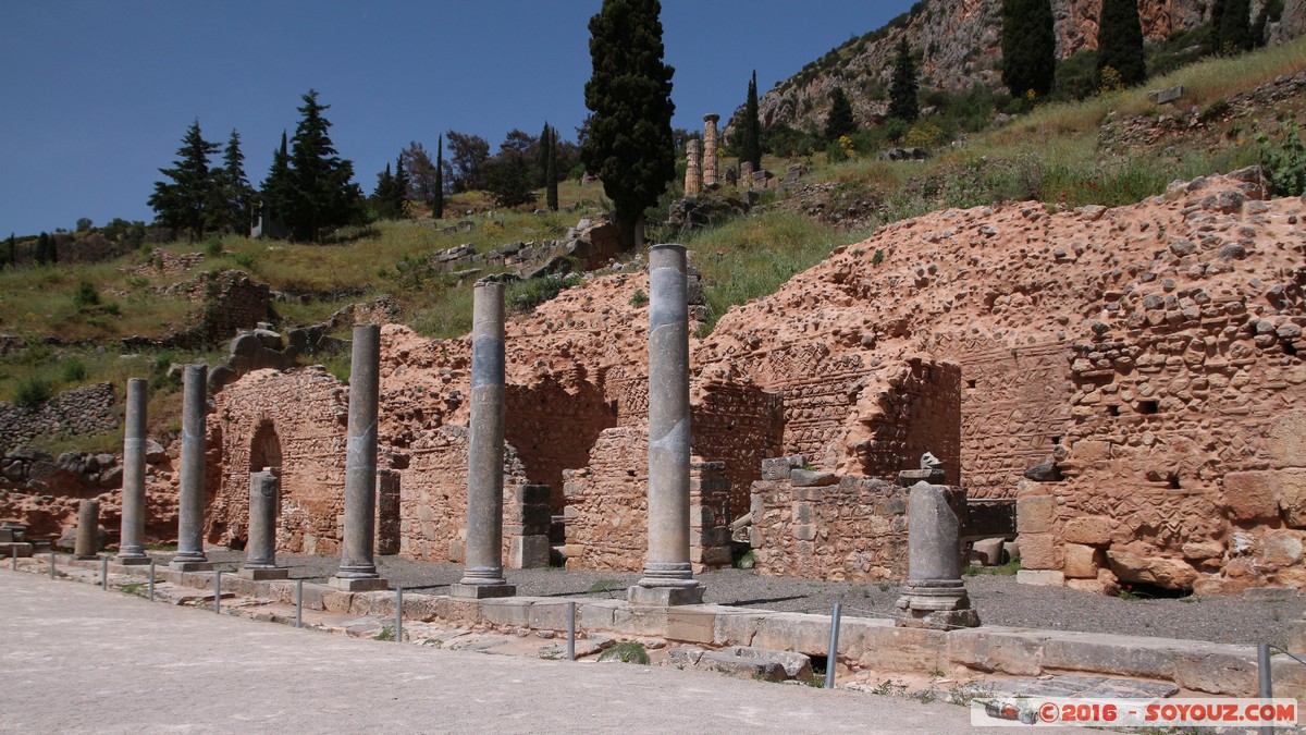 Archaeological site of Delphi - Roman Agora
Mots-clés: Delfi Delphi GRC Gr&egrave;ce Delphes Ruines grec patrimoine unesco Phocis