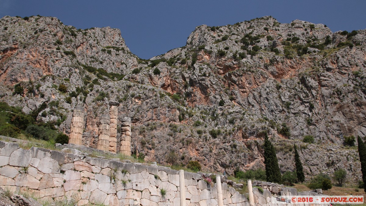 Archaeological site of Delphi - Temple of Apollo
Mots-clés: Delfi Delphi GRC Gr&egrave;ce Delphes Ruines grec patrimoine unesco Phocis Montagne Temple of Apollo