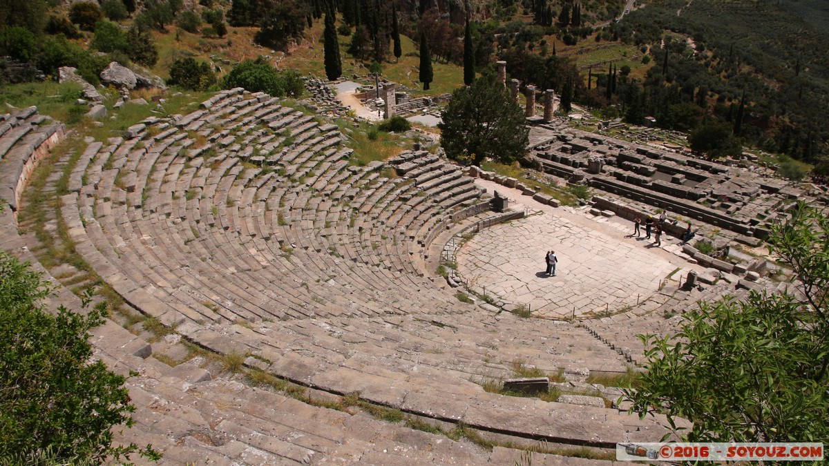 Archaeological site of Delphi - Ancient theatre
Mots-clés: Delfi Delphi GRC Gr&egrave;ce Delphes Ruines grec patrimoine unesco Phocis Ancient theatre