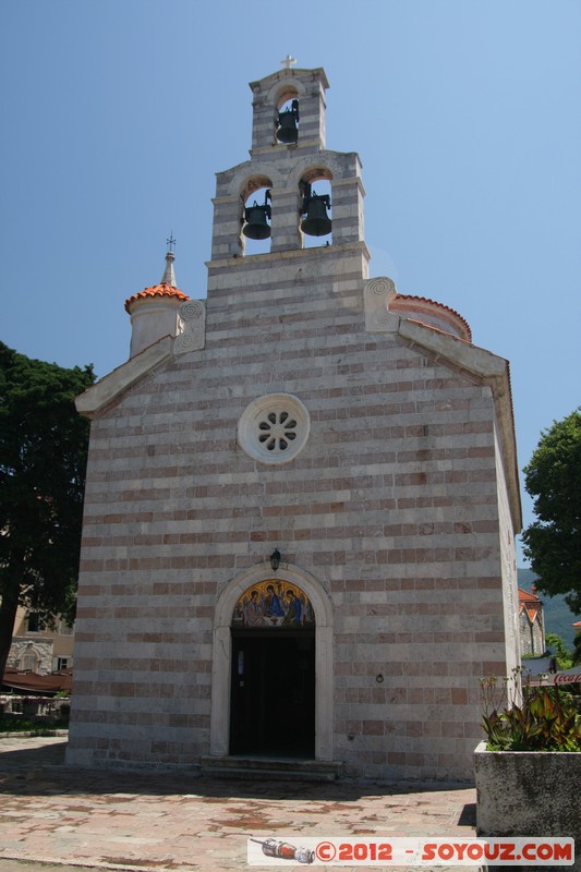 Budva - crkva (Holy Trinity church)
Mots-clés: geo:lat=42.27734233 geo:lon=18.83755433 geotagged KomoÅ¡evina MNE MontÃ©nÃ©gro Montenegro Eglise