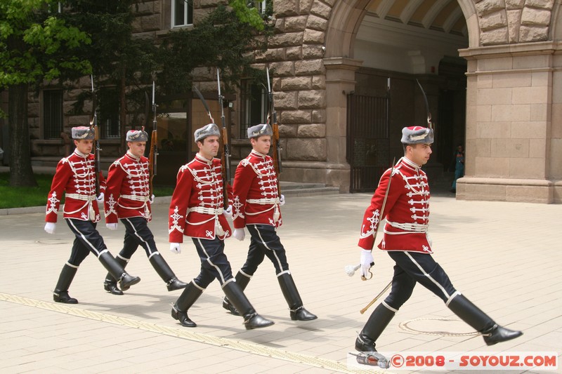 Sofia - Releve de la Garde Presidentielle
