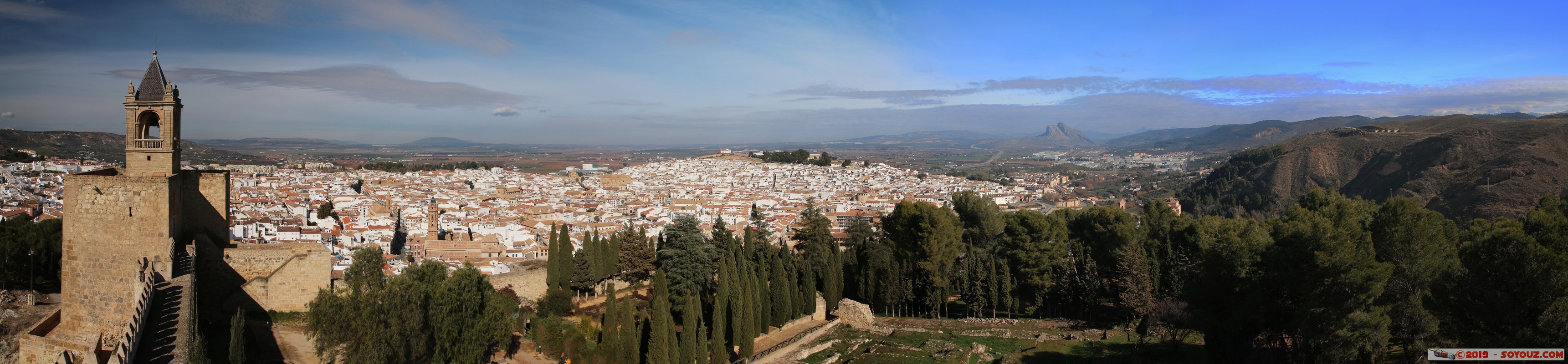 Antequera - Panorama de la ciudad desde Alcazaba
Mots-clés: Andalucia Antequera ESP Espagne Alcazaba panorama