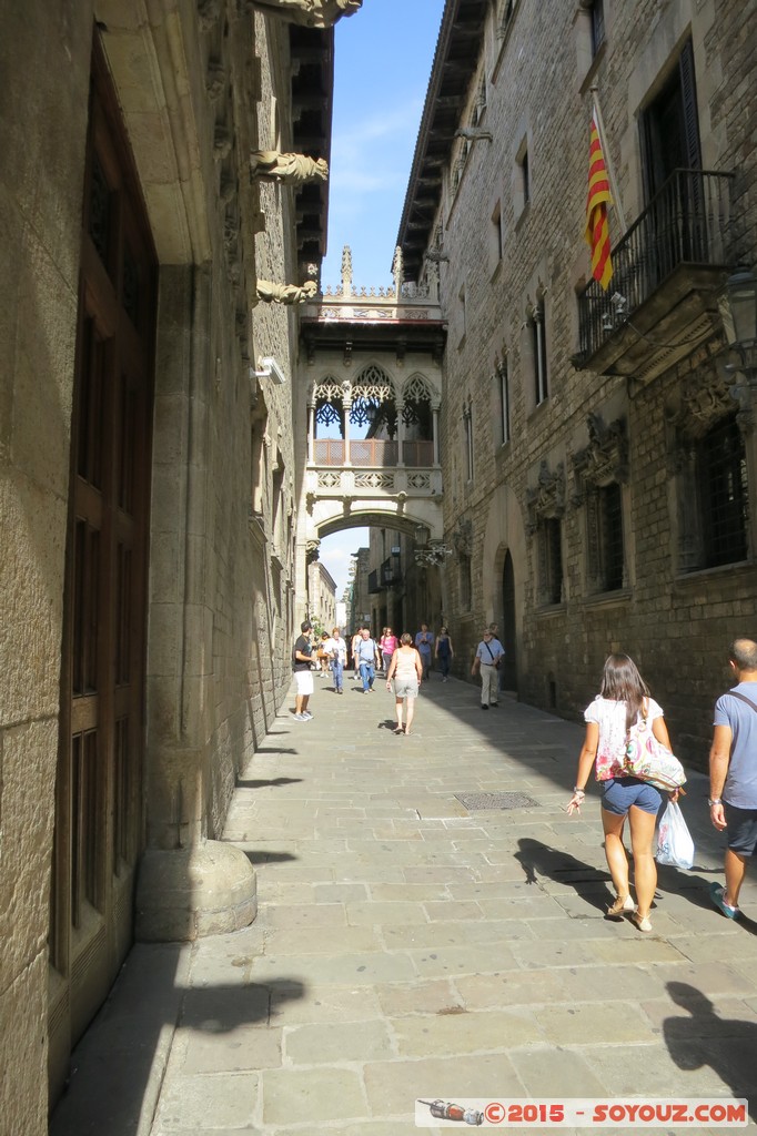 Barcelona - Barri Gotic - Puente Gotico
Mots-clés: Barcelona Cataluna ESP Espagne geo:lat=41.38301736 geo:lon=2.17671990 geotagged gothische Viertel Barri Gotic Puente Gotico