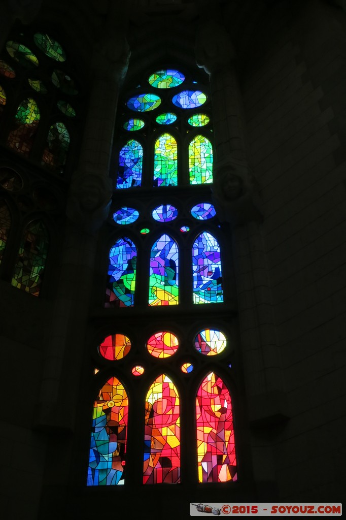 Barcelona - Sagrada Familia
Mots-clés: Barcelona Cataluna ESP Espagne geo:lat=41.40338651 geo:lon=2.17448831 geotagged Sagrada Fam&iacute;lia Sagrada Familia Eglise patrimoine unesco Vitrail Lumiere