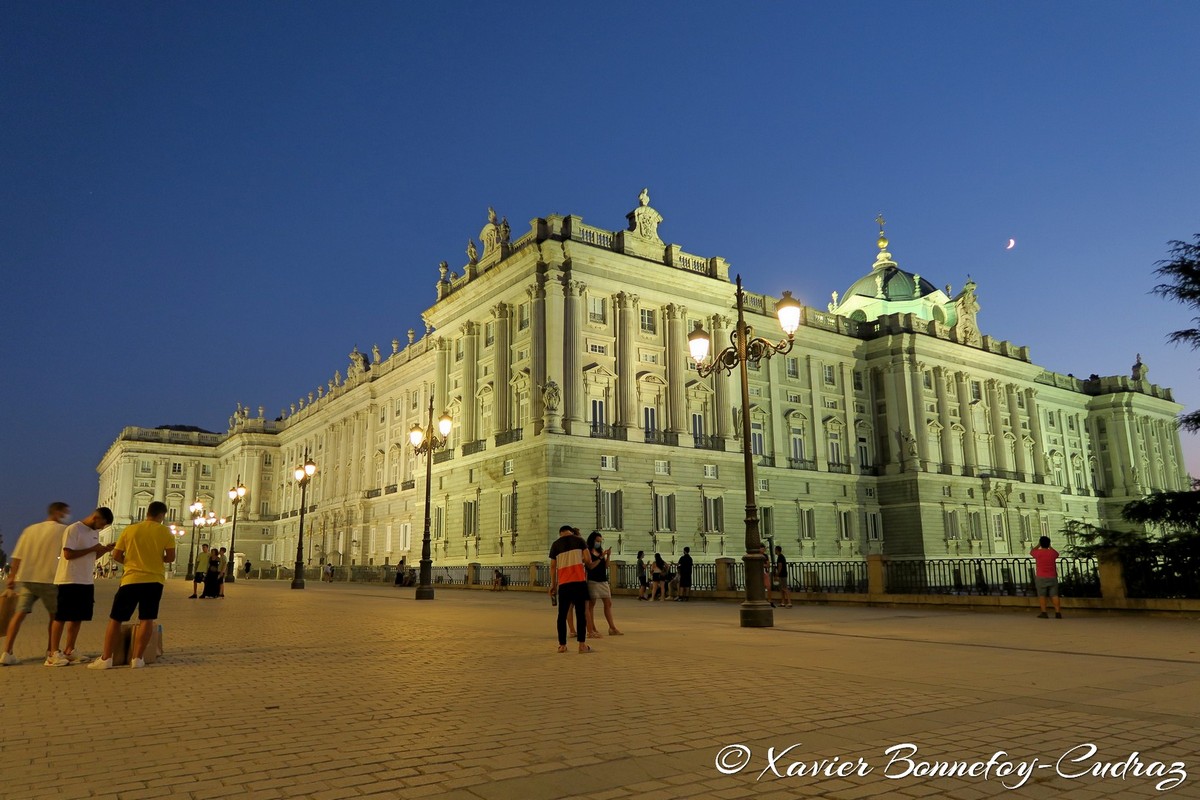 Madrid
Mots-clés: ESP Espagne geo:lat=40.41912533 geo:lon=-3.71320160 geotagged Madrid Opera Nuit Palacio Real Blue Hour sunset