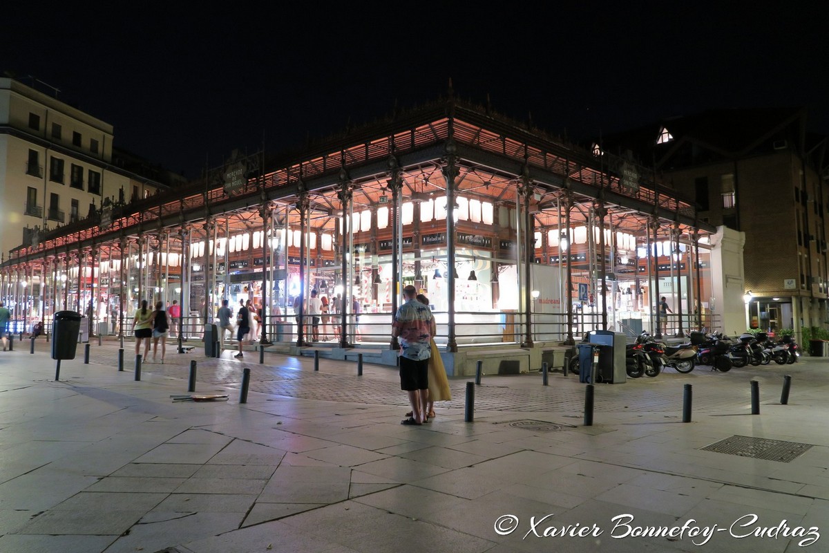Madrid
Mots-clés: ESP Espagne geo:lat=40.41548351 geo:lon=-3.70938798 geotagged La Latina Madrid Nuit Mercado de San Miguel