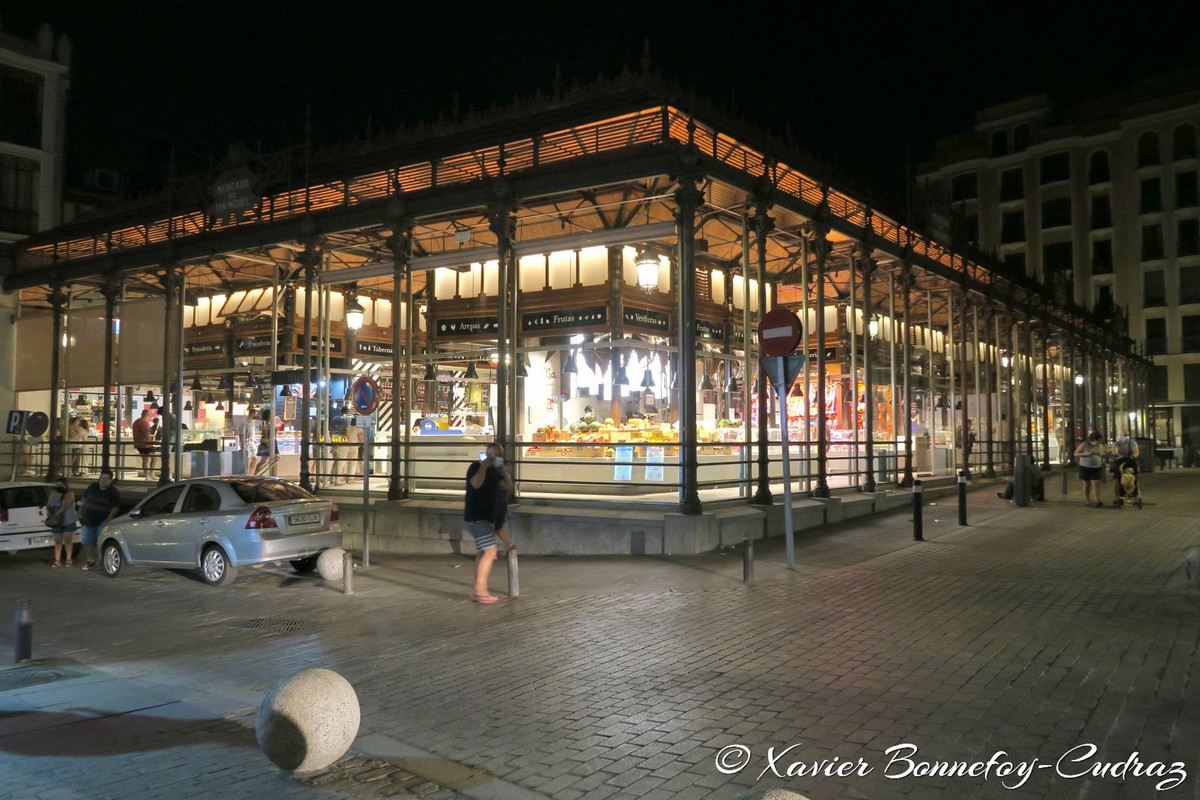 Madrid
Mots-clés: ESP Espagne geo:lat=40.41559787 geo:lon=-3.70874425 geotagged La Latina Madrid Nuit Mercado de San Miguel