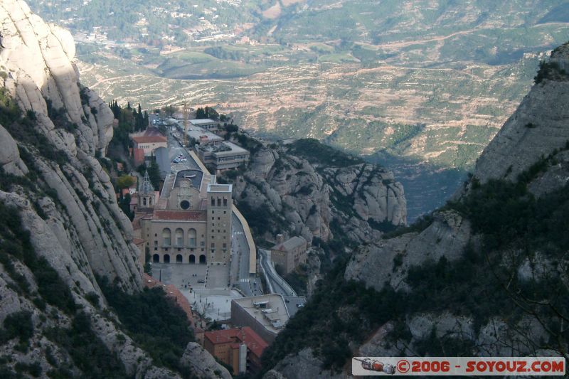 Vue sur l'abbaye
Mots-clés: Catalogne Espagne Montserrat cremallera funicular monestir san joan santa maria virgen negra