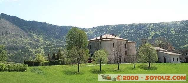 Au dessus d'Entrevaux
