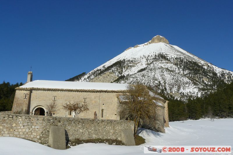 Vergons - Chapelle Notre-Dame de Valvert
Mots-clés: Eglise Neige Montagne