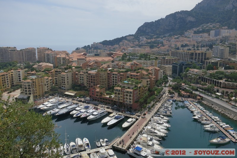 Monaco - Le Rocher - Vue sur le Port de Fontvieille
Mots-clés: Port bateau