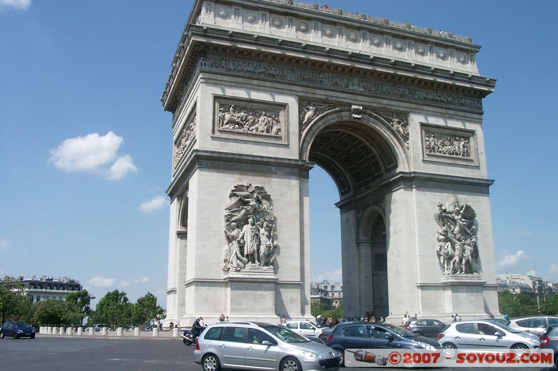 L'arc de Triomphe
