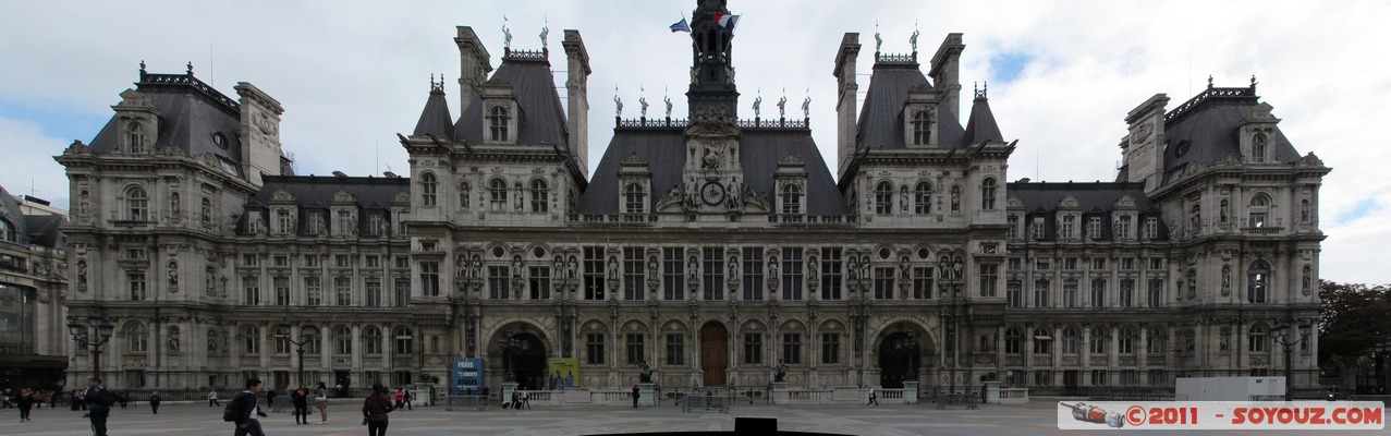 Paris - Hotel-de-Ville
Mots-clés: FRA France geo:lat=48.85643238 geo:lon=2.35165833 geotagged le-de-France Paris panorama
