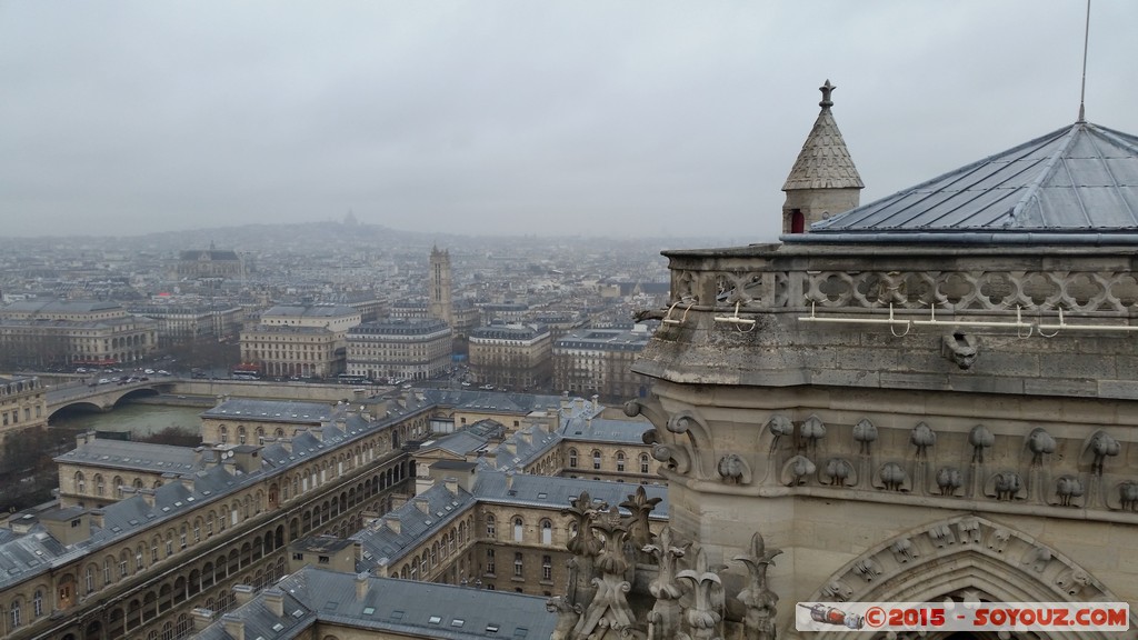 Paris - Vue depuis les tours de Notre-Dame
Mots-clés: Eglise Notre-Dame patrimoine unesco