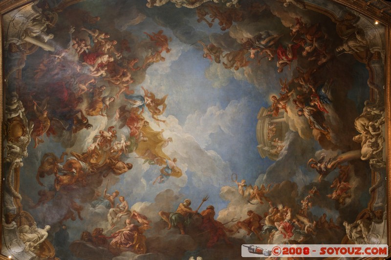 Chateau de Versailles - l'Apotheose d'Hercule
Accès à une version haute résolution: [url=http://www.soyouz.com/img/zoom/hercule/]Cliquez ici[/url]
Mots-clés: patrimoine unesco peinture