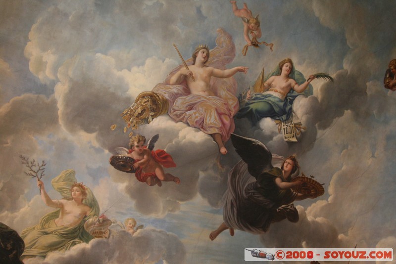 Chateau de Versailles - salon de l'Abondance
Mots-clés: patrimoine unesco peinture