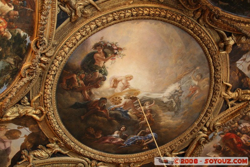 Chateau de Versailles - Salon d'Apollon
Mots-clés: patrimoine unesco peinture