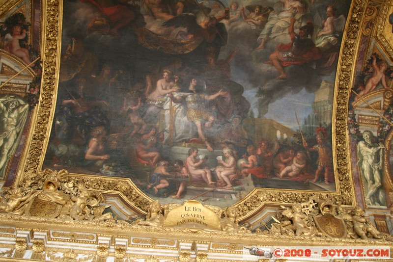 Chateau de Versailles - Galerie des Glaces
Mots-clés: patrimoine unesco peinture