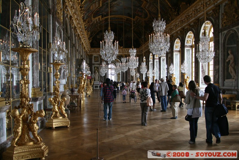 Chateau de Versailles - Galerie des Glaces
Mots-clés: patrimoine unesco