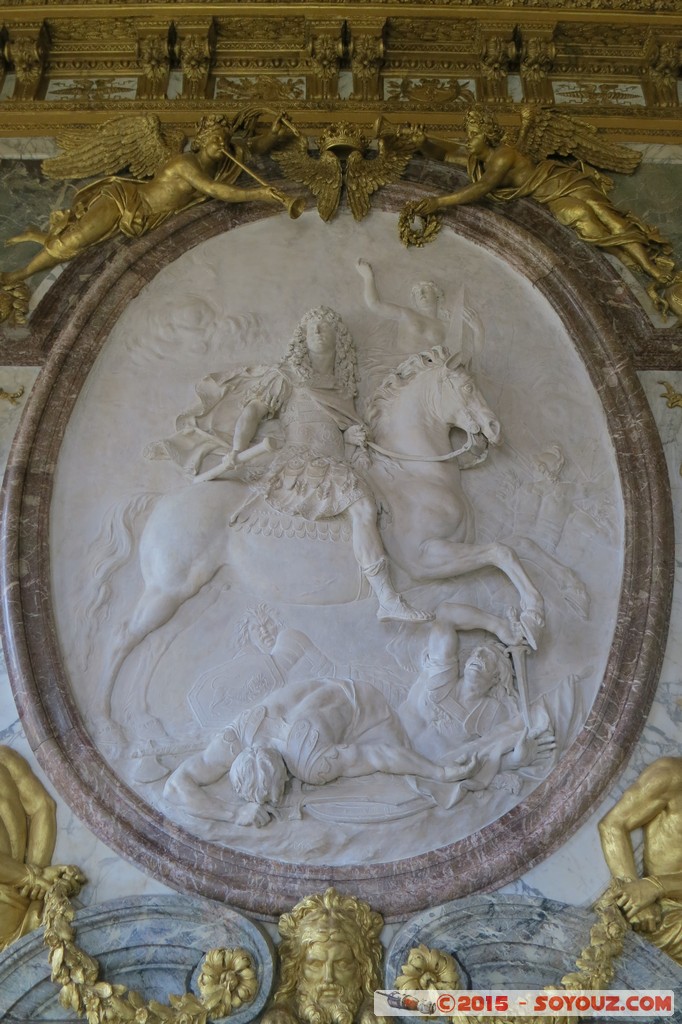 Chateau de Versailles - Salon de la Guerre
Mots-clés: FRA France geo:lat=48.80514286 geo:lon=2.12064832 geotagged le-de-France Versailles Chateau de Versailles chateau patrimoine unesco Bas relief sculpture