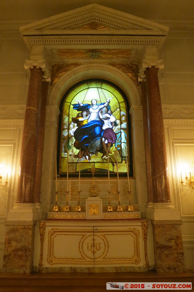 Le Grand Trianon - Chapelle
Mots-clés: Arrondissement de Versailles FRA France geo:lat=48.81552563 geo:lon=2.10451484 geotagged le-de-France Versailles Chateau de Versailles chateau patrimoine unesco Le Grand Trianon Eglise Vitrail