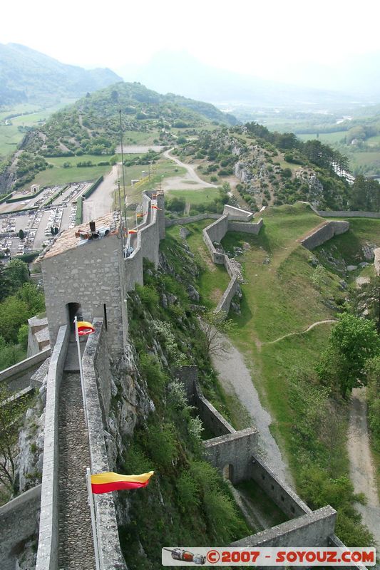 Citadelle de Sisteron
chemin de ronde
