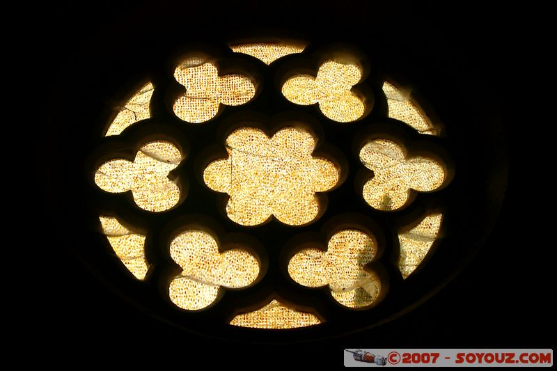 Vitrail du réfectoire
Mots-clés: Abbaye