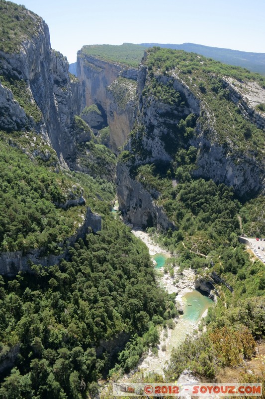 Gorges du Verdon - Point Sublime
Mots-clés: Montagne Riviere Arbres paysage