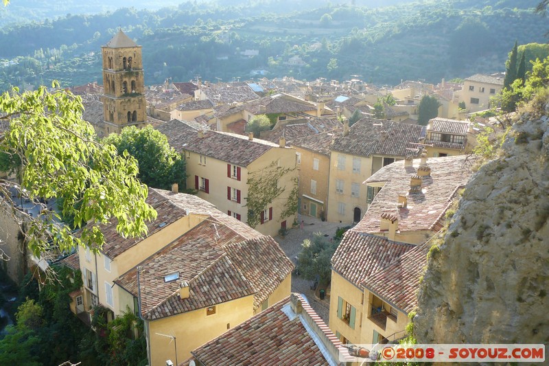 Moustiers-Sainte-Marie - Vue sur le village
